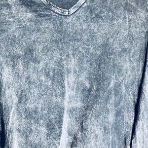 Black•Braided Sleeve layering Tee (see all pics!)